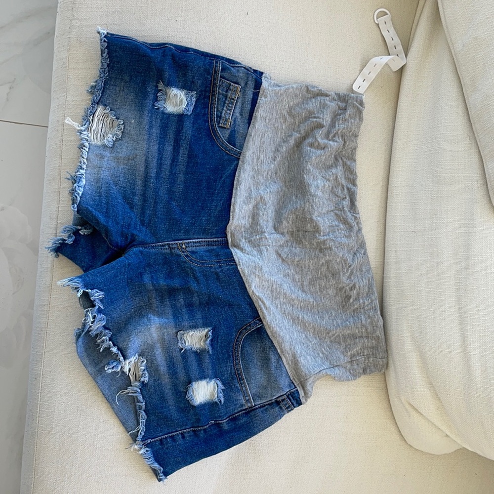 Patpat maternity denim short